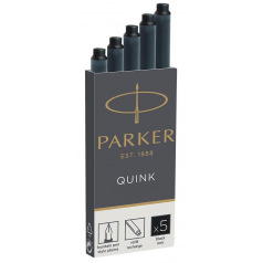 Parker QUINK inktpatronen - doosje van 5 Parker QUINK inktpatronen - doosje van 5