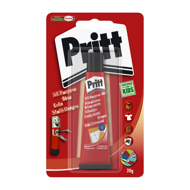 Doorzichtige multifunctionele vloeibare lijm PRITT 20 g