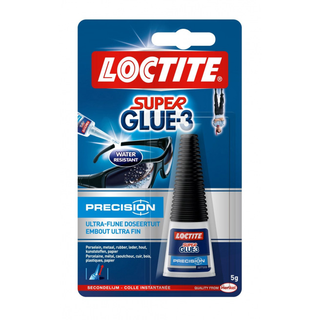 Colle instantanéeliquide LOCTITE Super Glue-3 PRECISION