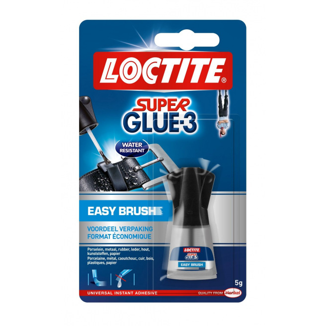 Colle instantanée liquide LOCTITE Super Glue-3 EASY BRUSH