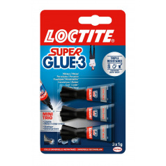 Onmiddellijke LOCTITE Super Glue-3 MINI TRIO 3 x 1 g lijm