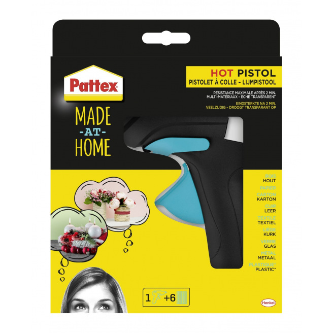 PATTEX 50 pièces de bâtons pour pistolet à colle 11x185 mm