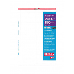 Cartes de visite DECADRY MicroLine Technology - 85 x 54 mm Cartes de visite DECADRY MicroLine Technology - 85 x 54 mm