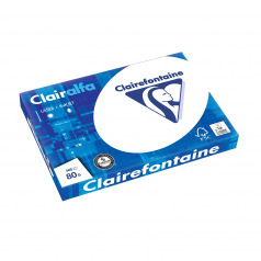 Papier blanc CLAIREFONTAINE CLAIRALFA