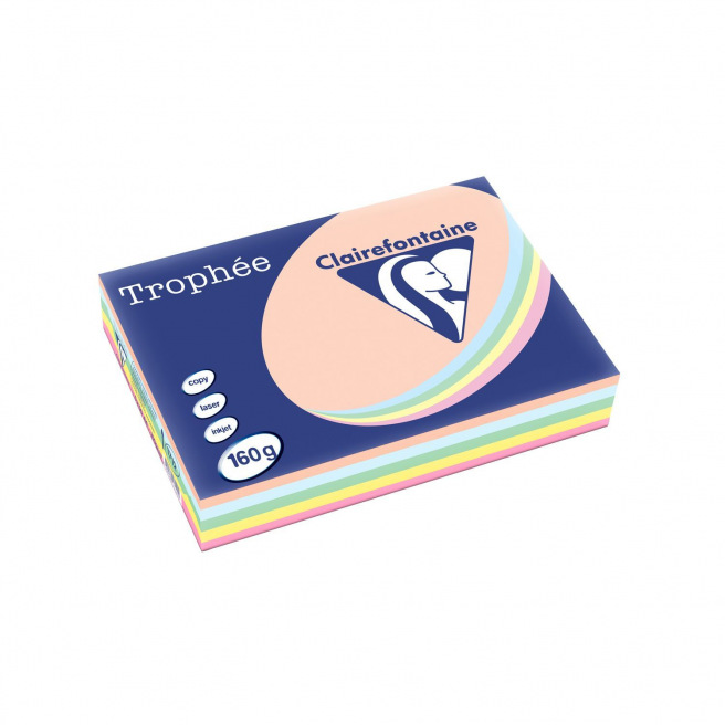 CLAIREFONTAINE TROPHÉE A4 gekleurd papier CLAIREFONTAINE TROPHÉE A4 gekleurd papier