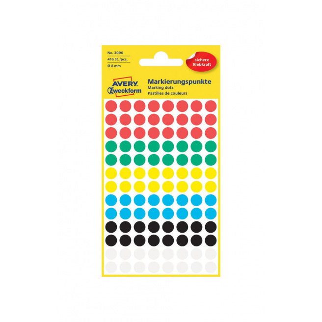 AVERY ZWECKFORM zelfklevende tabletten