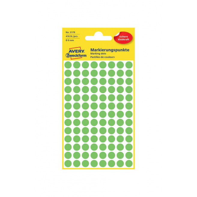 Pastilles autocollantes AVERY ZWECKFORM Pastilles autocollantes AVERY ZWECKFORM