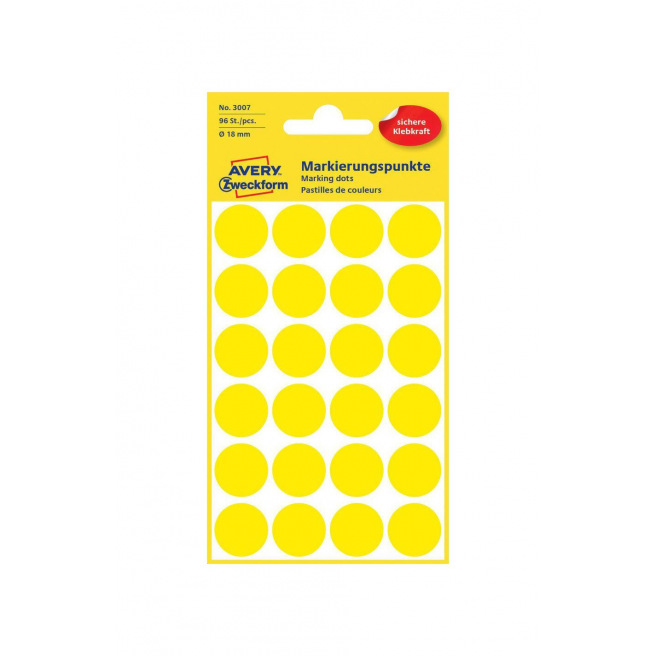 AVERY ZWECKFORM zelfklevende tabletten AVERY ZWECKFORM zelfklevende tabletten