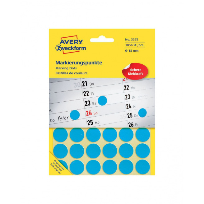 AVERY ZWECKFORM zelfklevende tabletten AVERY ZWECKFORM zelfklevende tabletten