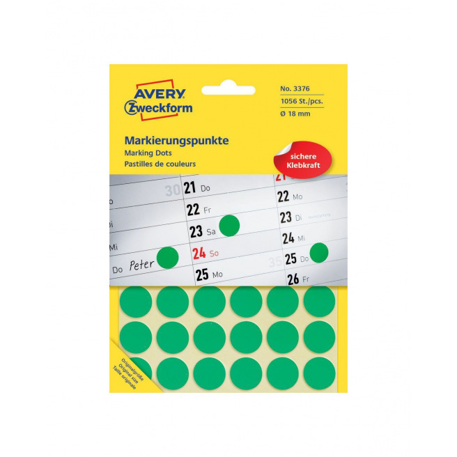 AVERY ZWECKFORM zelfklevende tabletten AVERY ZWECKFORM zelfklevende tabletten