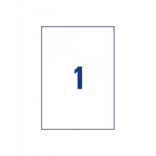 Etiquettes blanches AVERY pour imprimantes jet d'encre