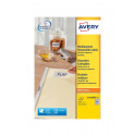Etiquettes blanches enlevables AVERY