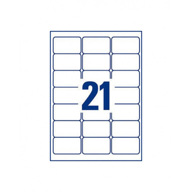 AVERY witte etiketten voor laserprinters