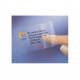 AVERY transparante etiketten voor laserdrukkers - 210 x 297 mm - 1 etiket/A4 vel - pakket van 25 A4 vellen
