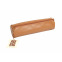 Ronde lederen etui CLAIREFONTAINE AGE BAG