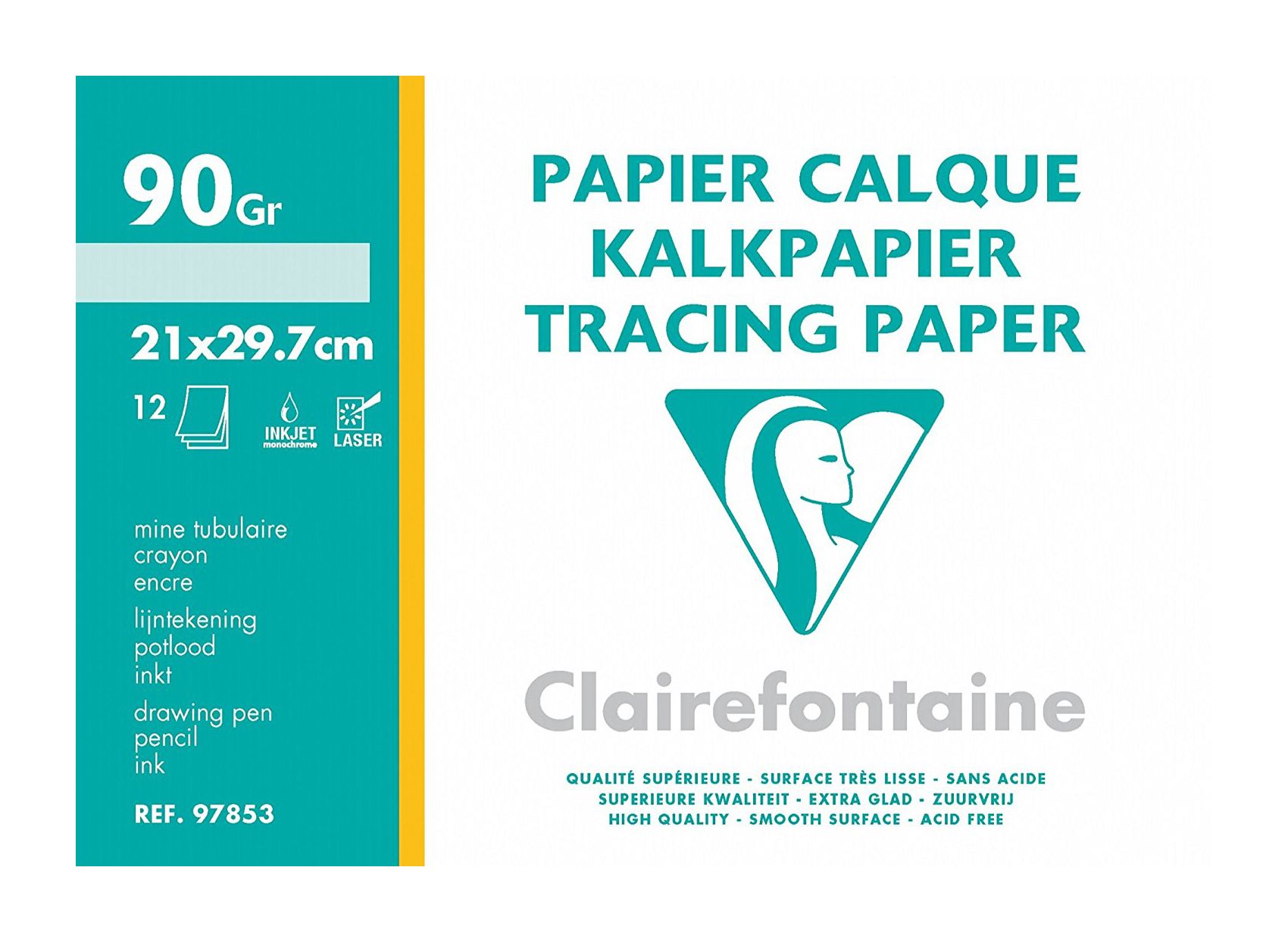 Papier Calque Satin 90 g/m²