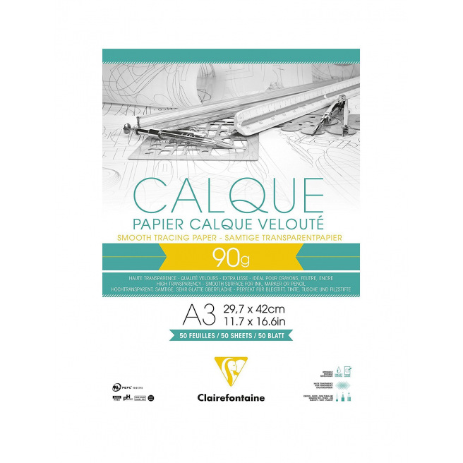 Calqueerpapier 90 g CLAIREFONTAINE