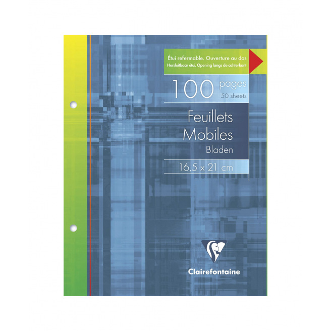 Geperforeerde losse bladen CLAIREFONTAINE
