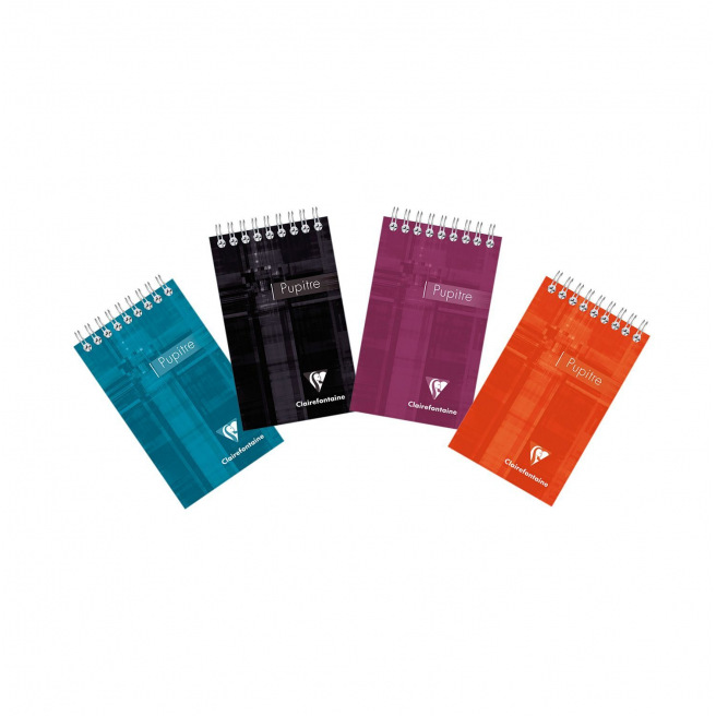 CLAIREFONTAINE PUPITRE spiraalvormig notitieblok CLAIREFONTAINE PUPITRE spiraalvormig notitieblok