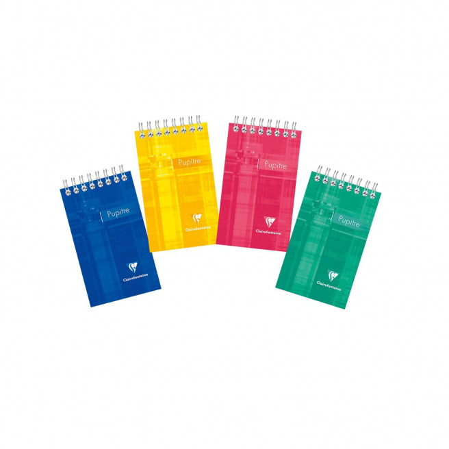 CLAIREFONTAINE PUPITRE spiraalvormig notitieblok CLAIREFONTAINE PUPITRE spiraalvormig notitieblok
