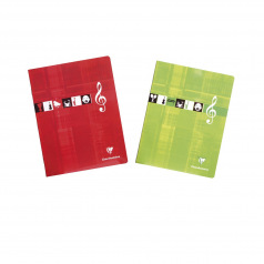 Clairefontaine muziek- en zangschrift A5 Clairefontaine muziek- en zangschrift A5