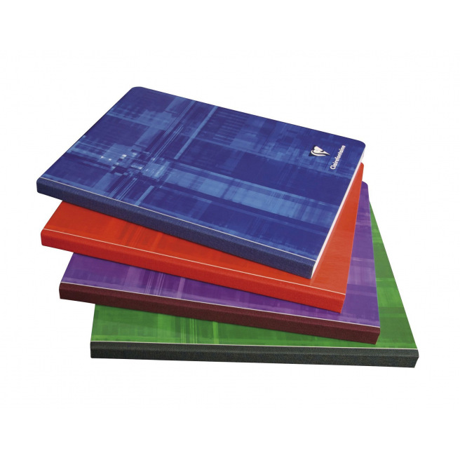 Cahier dos toilé CLAIREFONTAINE Cahier dos toilé CLAIREFONTAINE