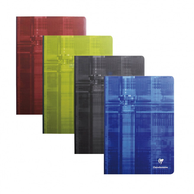 Cahier dos toilé CLAIREFONTAINE Cahier dos toilé CLAIREFONTAINE