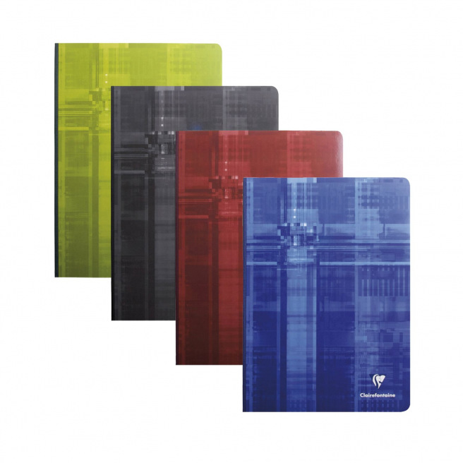 Cahier dos toilé CLAIREFONTAINE Cahier dos toilé CLAIREFONTAINE