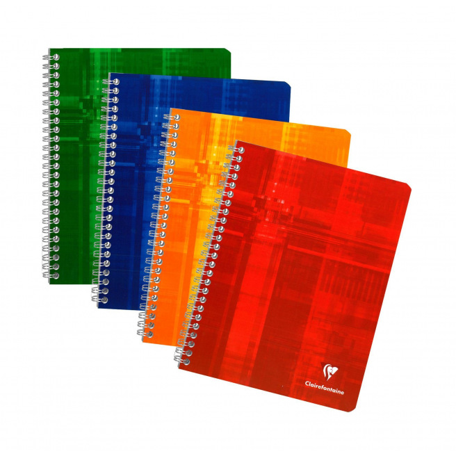 Cahier à spirales CLAIREFONTAINE