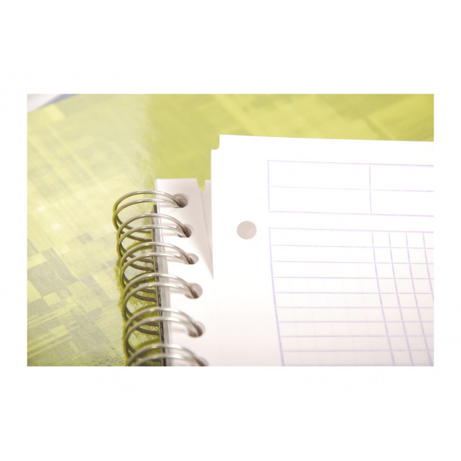Cahier à spirales CLAIREFONTAINE BIND'O BLOCK A4+ - quadrillé 5 x 5 mm