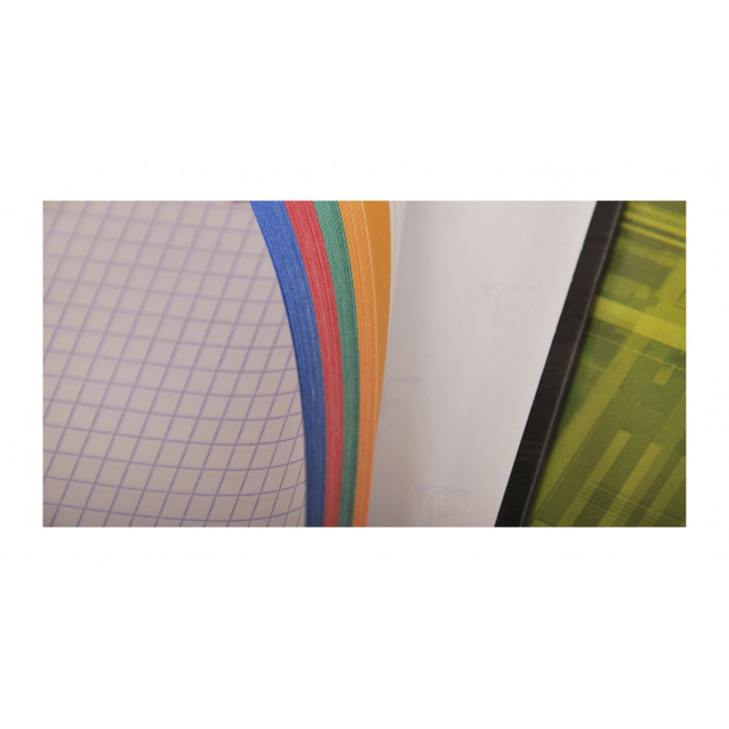 Cahier à spirales CLAIREFONTAINE BIND'O BLOCK A4+ - quadrillé 5 x 5 mm