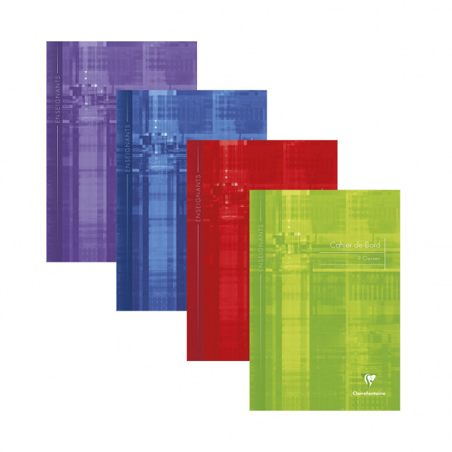 Logboek voor leraren CLAIREFONTAINE - voorgesneden model - A4