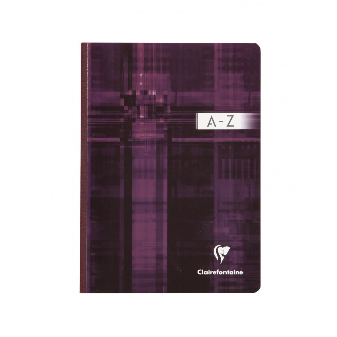 Répertoire alphabétique dos toilé CLAIREFONTAINE Répertoire alphabétique dos toilé CLAIREFONTAINE