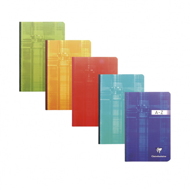Alfabetische index van gelamineerd CLAIREFONTAINE Alfabetische index van gelamineerd CLAIREFONTAINE