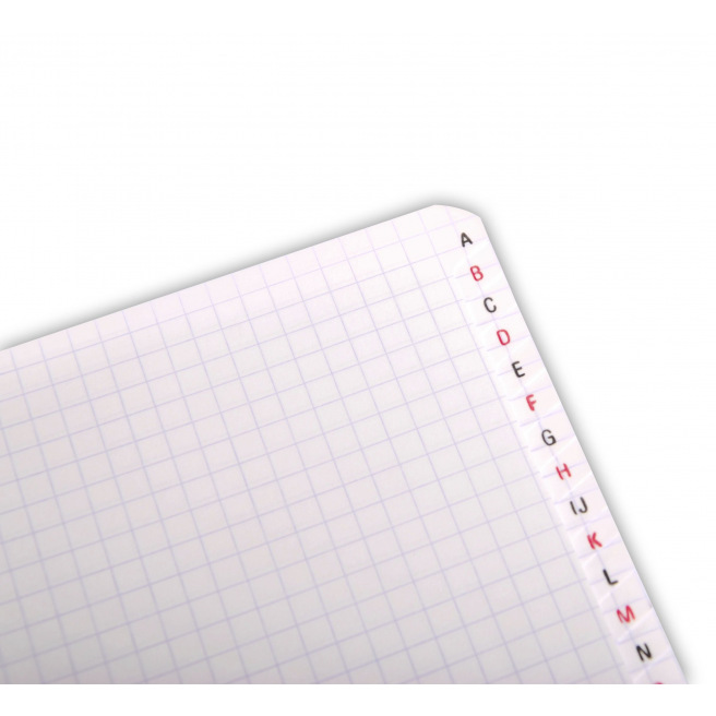 Alfabetisch geordend nietmachientje CLAIREFONTAINE Alfabetisch geordend nietmachientje CLAIREFONTAINE