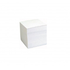 Bloc cube de papier encollé - 9 x 9 cm Bloc cube de papier encollé - 9 x 9 cm