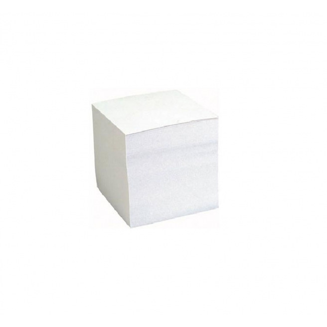 Bloc cube feuilles blanches encollées (x800)