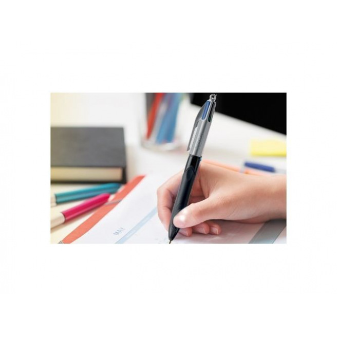 BIC-balpen 4 KLEUREN GRIP BIC-balpen 4 KLEUREN GRIP