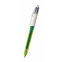 Stylo-bille BIC 4 COULEURS FLUO