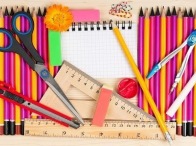 Klein schoolmateriaal
