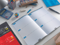 Kantoorformaat agenda's voor school