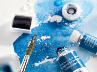 Aquarelverf & ecoline